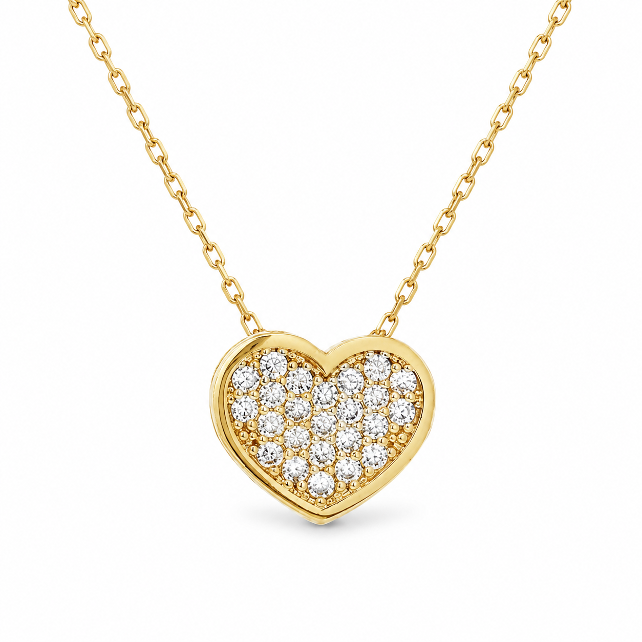Gargantilla Corazón Pavé