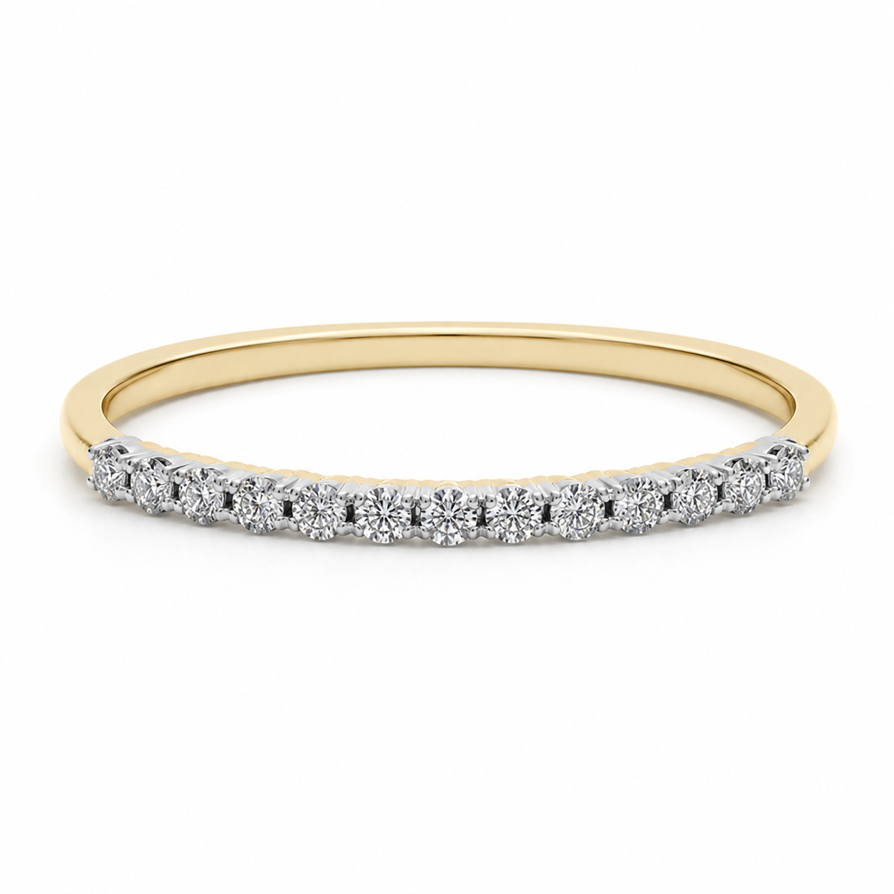 Churumbela de Diamante Oro Amarillo