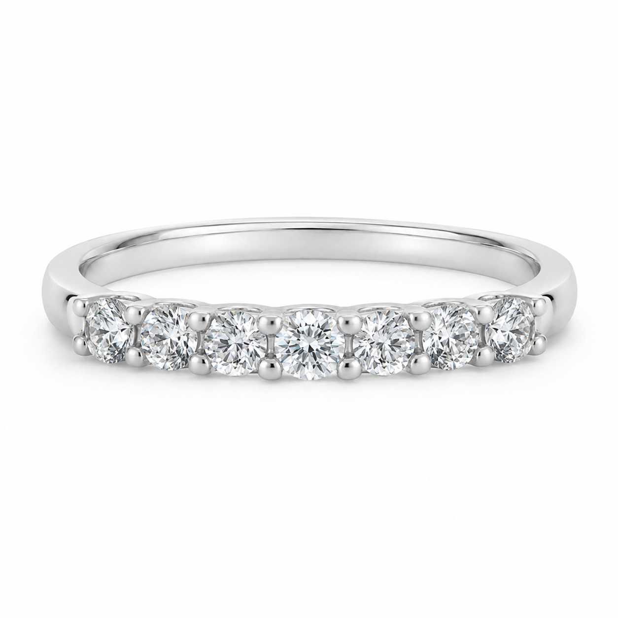 Churumbela Oro Blanco con Diamantes