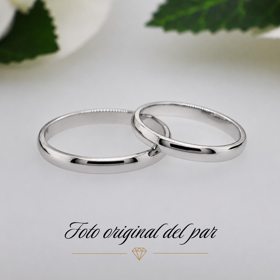 Argolla de Matrimonio Clásica 2mm