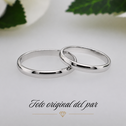 Argolla de Matrimonio Clásica 2mm