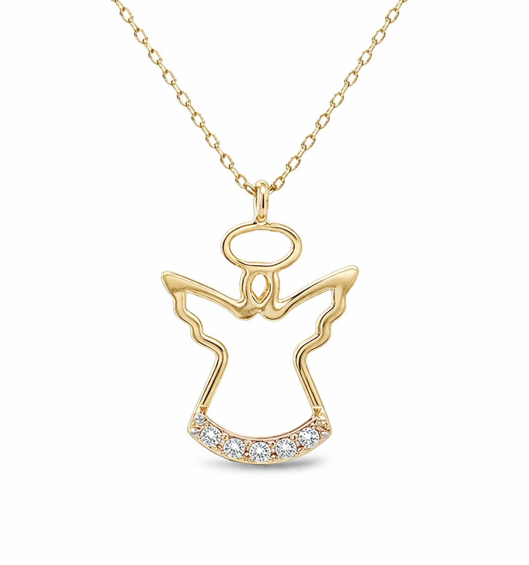 Gargantilla Ángel con Zirconias