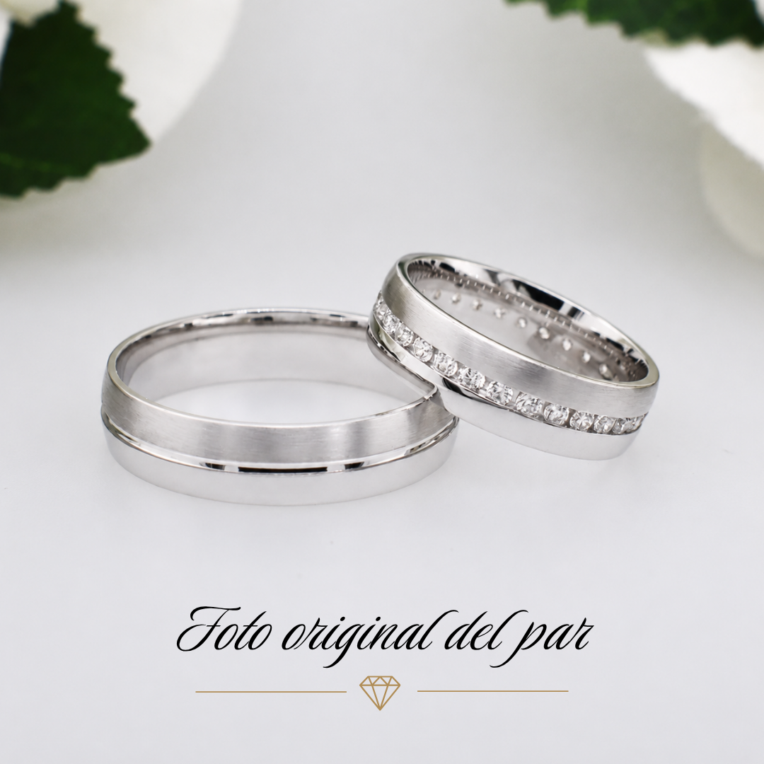 Argolla de Matrimonio Clásica 5mm 24785