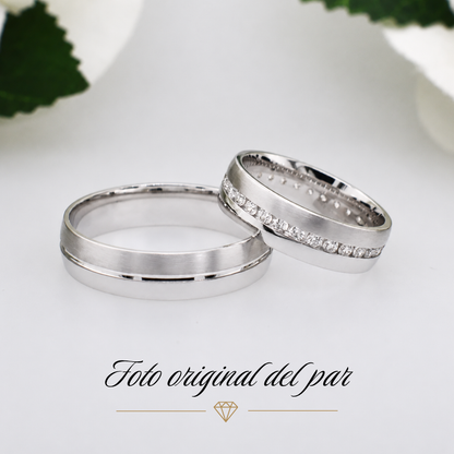 Argolla de Matrimonio Clásica 5mm 24785