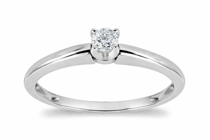 Anillo de Compromiso Solitario Clásico