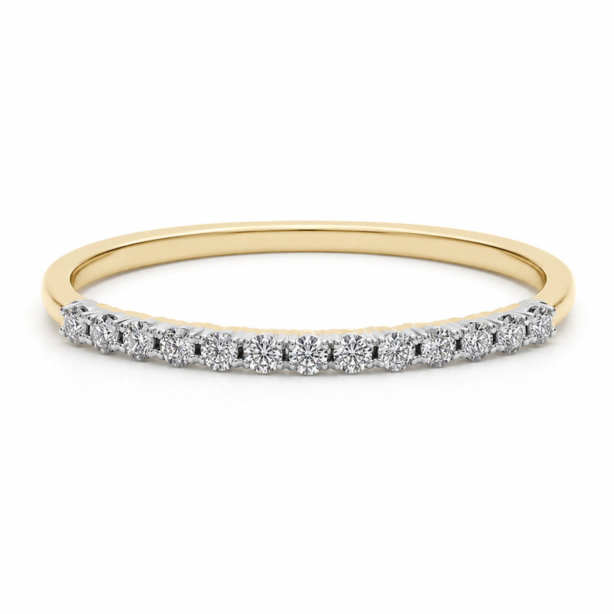 Churumbela de Diamante Oro Amarillo