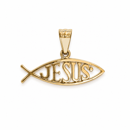 Dije Ichthys Jesús
