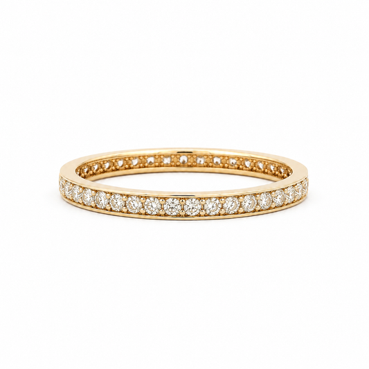 Churumbela Oro Amarillo Zirconia