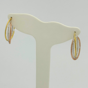 Arracadas oro florentino